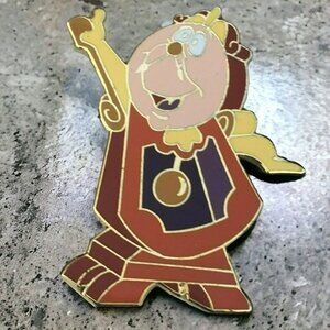 Disney WDCC - Cogsworth from Beauty and the Beast Disney Pin From 2001